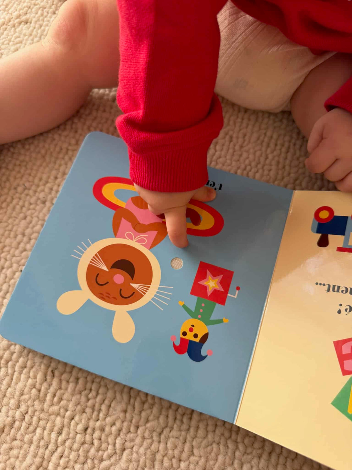 Livre sonore Nos petits bonheurs, livre sonore bébé Marcel &amp; Joachim : dès 6 mois
