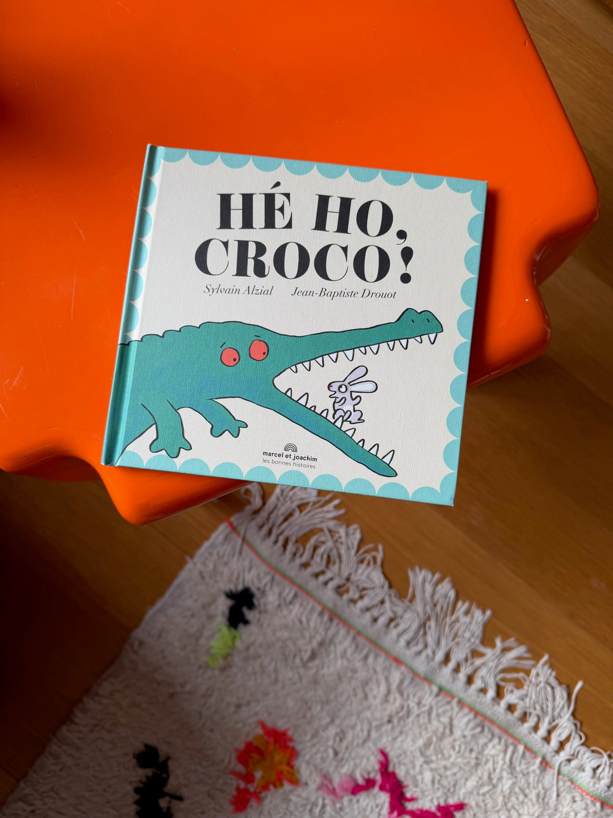 HÉ HO, CROCO !, album jeunesse Marcel &amp; Joachim : pour découvrir les voyelles