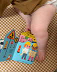 Le Chantier, imagier bébé tout-carton Marcel & Joachim : collection tout-carton d'Ingela pour les bébés