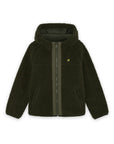 Hooded Sherpa Fleece Jacket Deep Depths