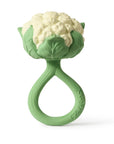 Cauliflower Rattle Toy - hochet bébé en caoutchouc naturel Oli & Carol