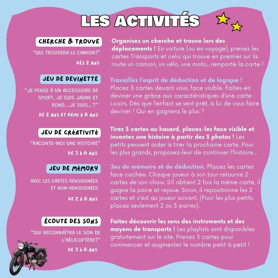 Mini-Mondy : Loisirs