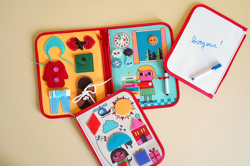 Mon livre d’apprentissages Montessori Marcel &amp; Joachim : designs exclusifs d'Ingela P Arrhenius