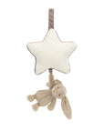 Bashful Beige Bunny Musical Pull