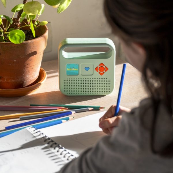 Enceinte Merlin Vert Amande – 200 titres inclus