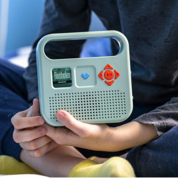 Enceinte Merlin Vert Amande – plus de 50 heures d'écoute