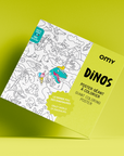 Poster A Colorier - Dinos - 100 X 70