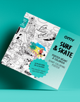 Giant Coloring Poster - Surf & Skate