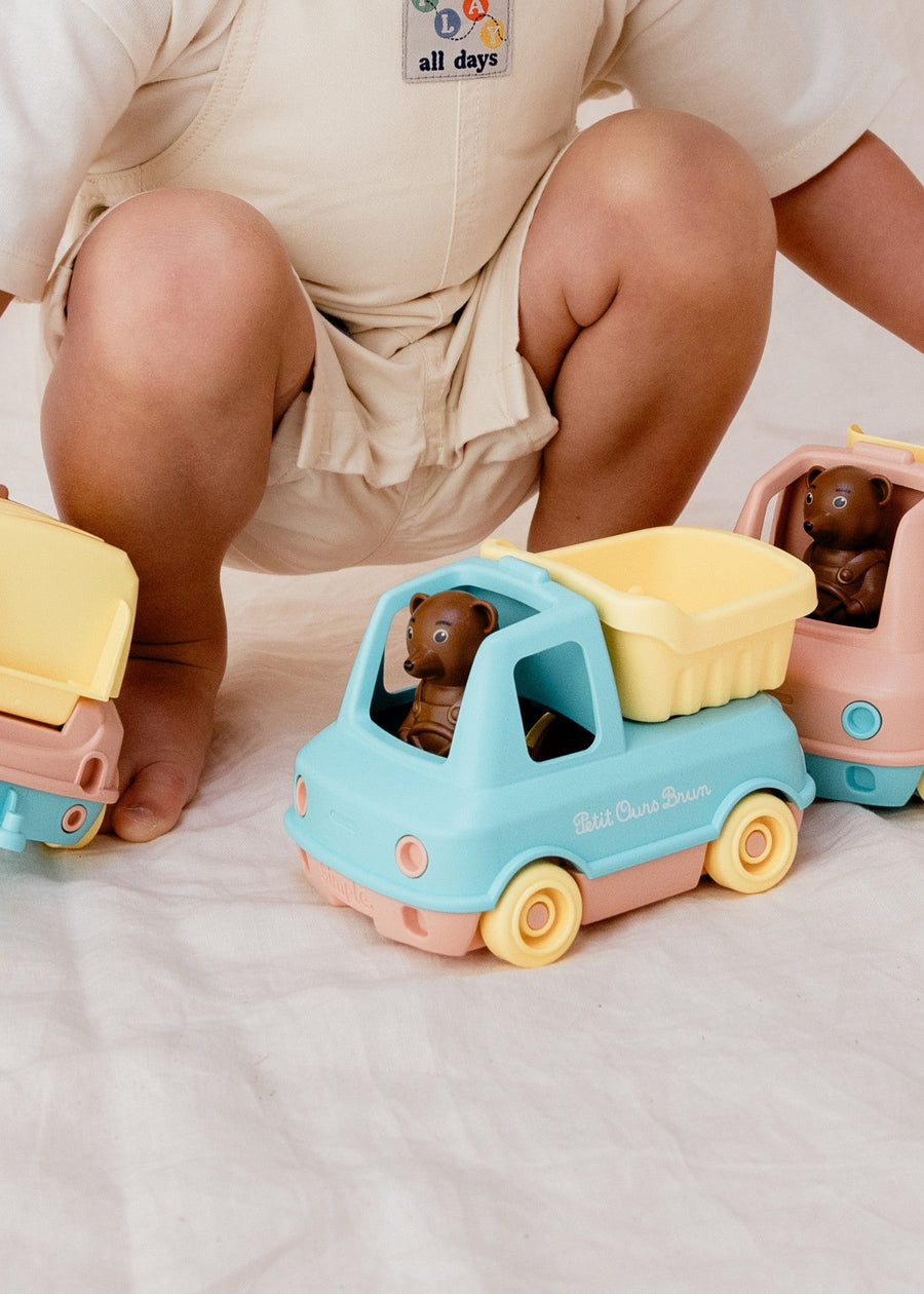 Le Camion Benne de Petit Ours Brun - Menthe