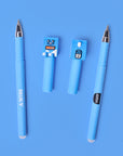 Duo de stylos effaçables Pen Buddies Miky et Leon OMY, exemple d'utilisation