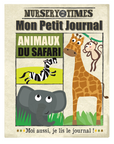Crinkly Le Safari – livre tissu bébé Bayard Jeunesse