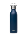Bouteille isotherme active avec bouchon sport - matt - bleu marine - 600ml