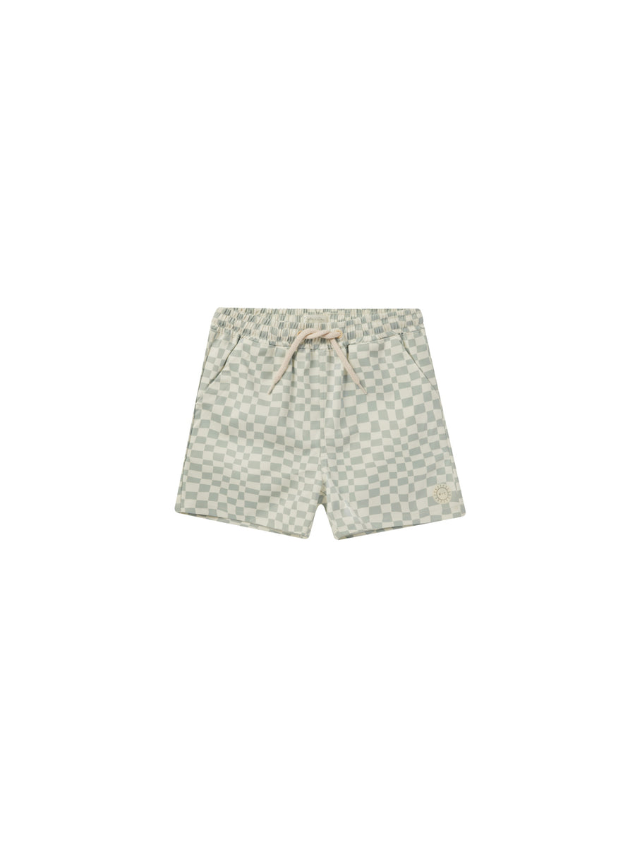 Boardshort Seafoam Check