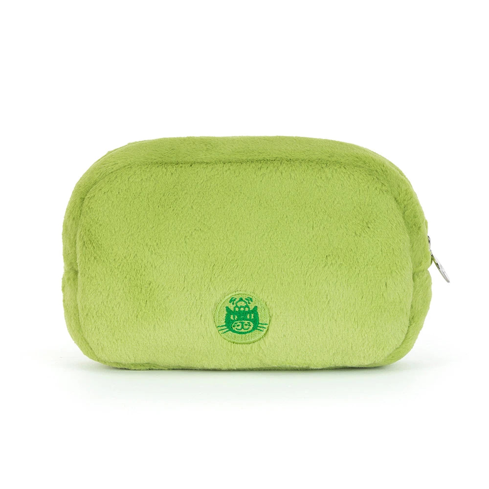 Pochette grenouille Jellycat, collection Halloween 2026, à glisser dans le cartable