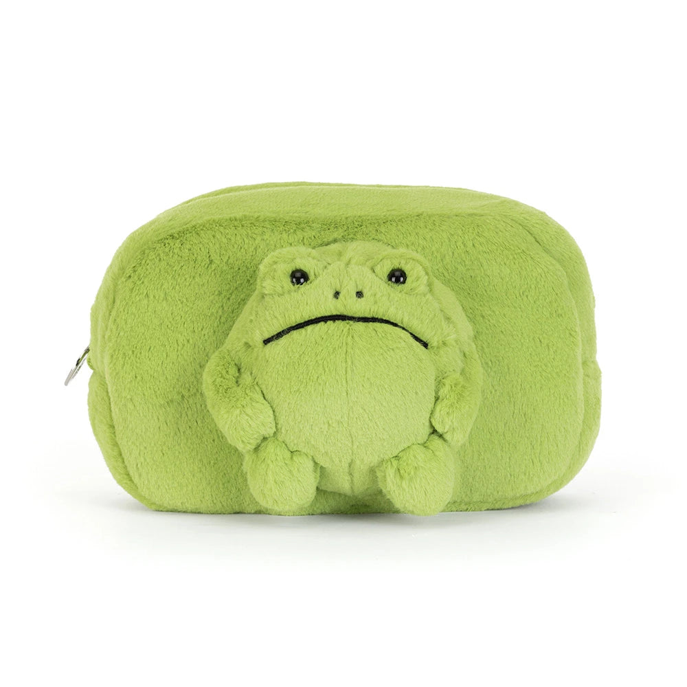 Ricky Rain Frog Pouch Jellycat, petite pochette pour goûter et papeterie