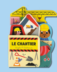 Imagier bébé tout-carton Le Chantier de Ingela P Arrhenius, Marcel & Joachim : engins, métiers et outils du chantier
