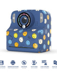 Appareil photo instantané bleu pour enfant Pixismiley Smiley World MOB, vue 3
