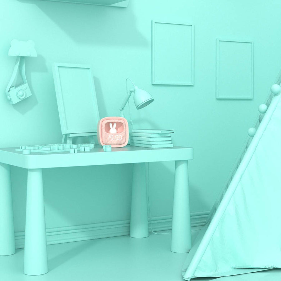 Billy Clock and light - Pink