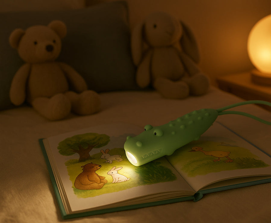 Silicone Flashlight Crocodile