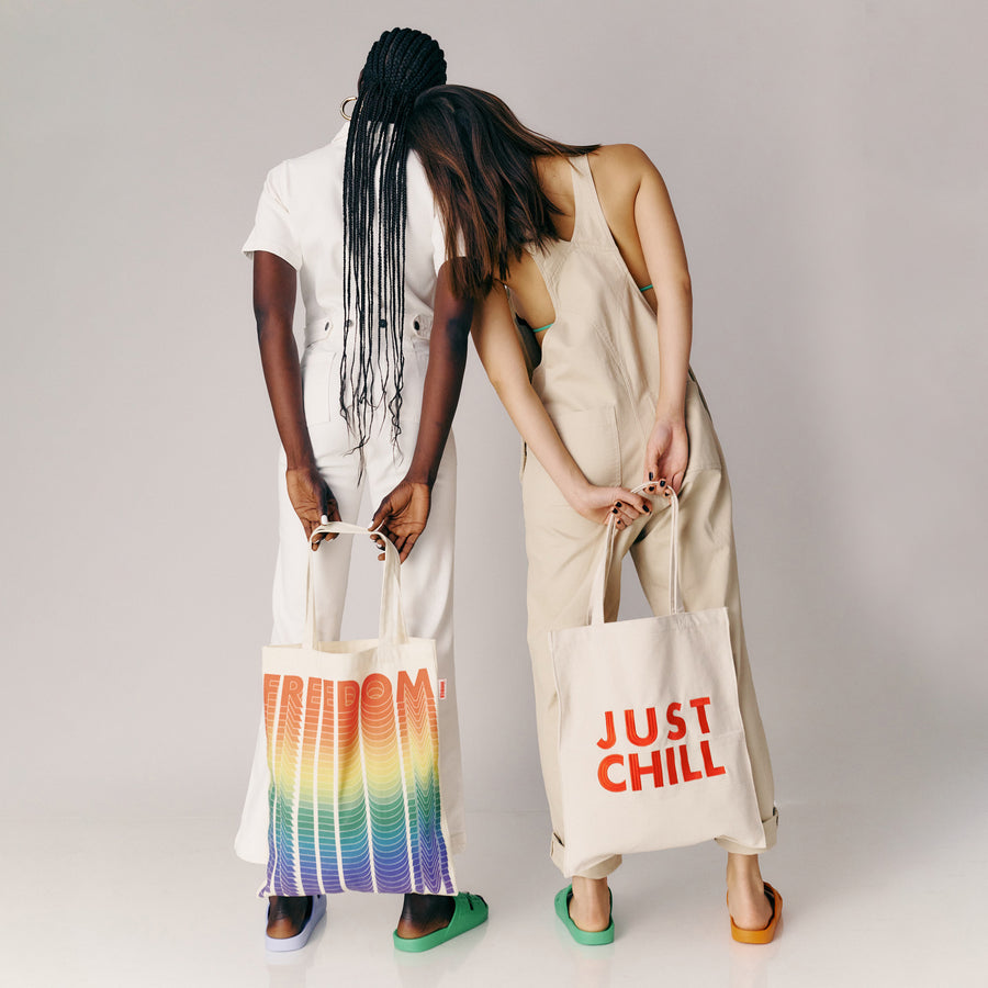 Freedom Moses Just Chill Tote Bag