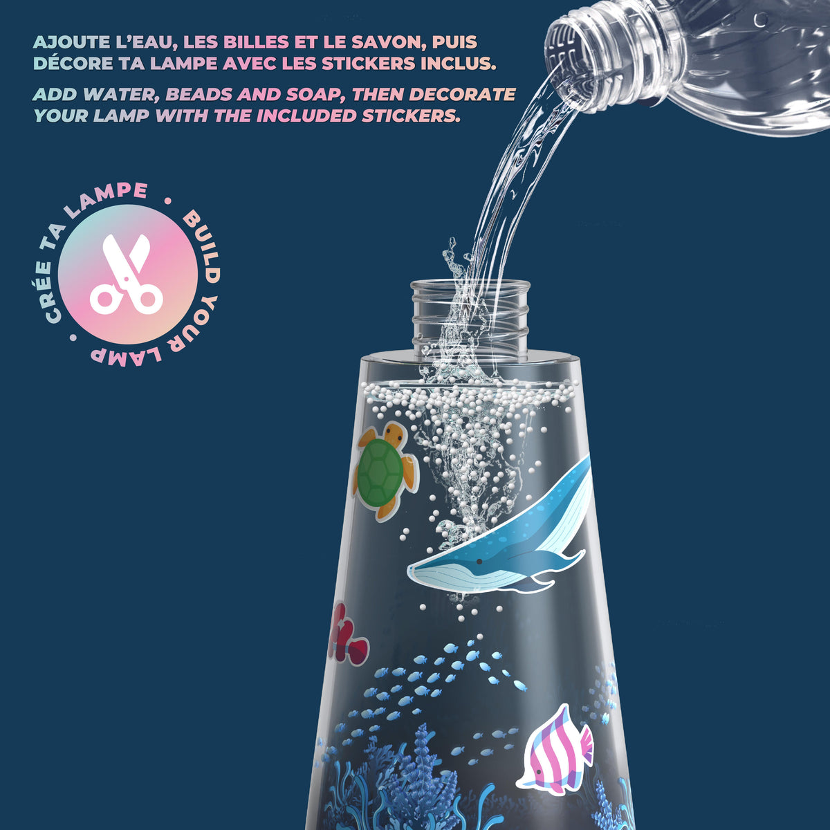 Veilleuse océan bleu abyssal pour enfant Tsuny Light Abyss MOB, vue 4