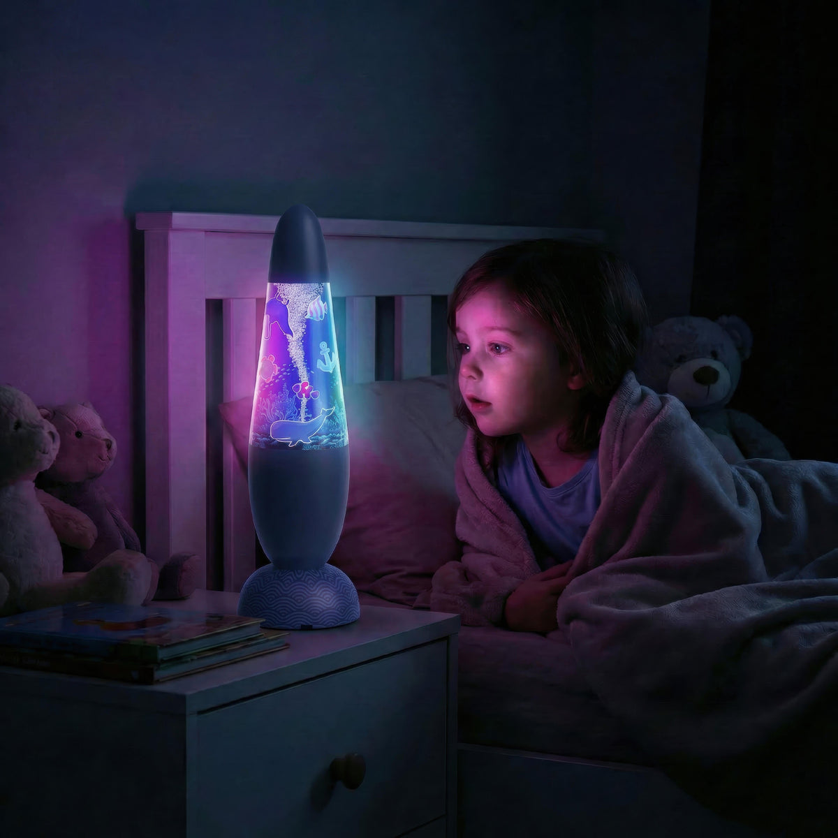 Veilleuse océan bleu abyssal pour enfant Tsuny Light Abyss MOB, vue 2