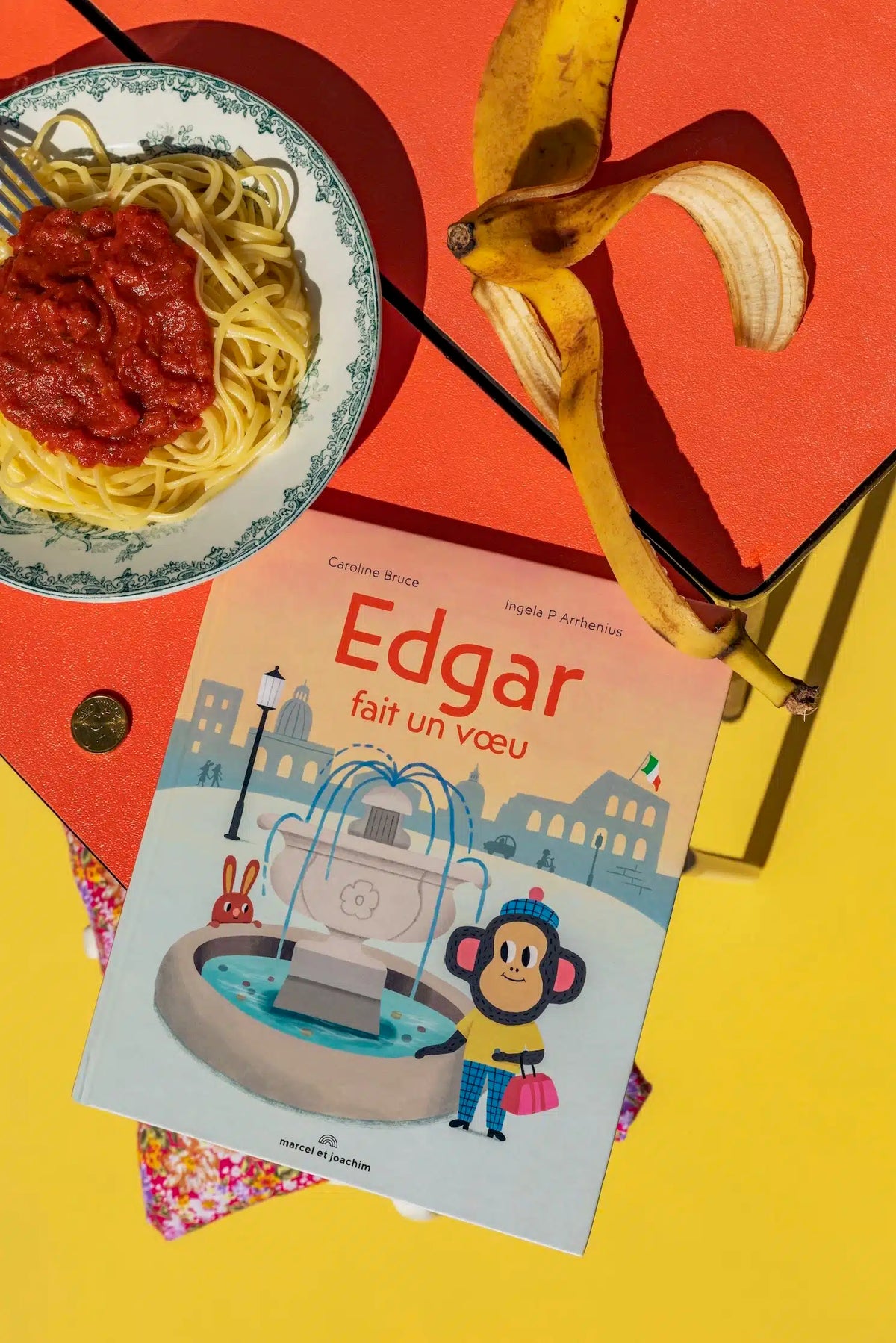 Edgar fait un vœu, album jeunesse Marcel &amp; Joachim : texte de Caroline Bruce