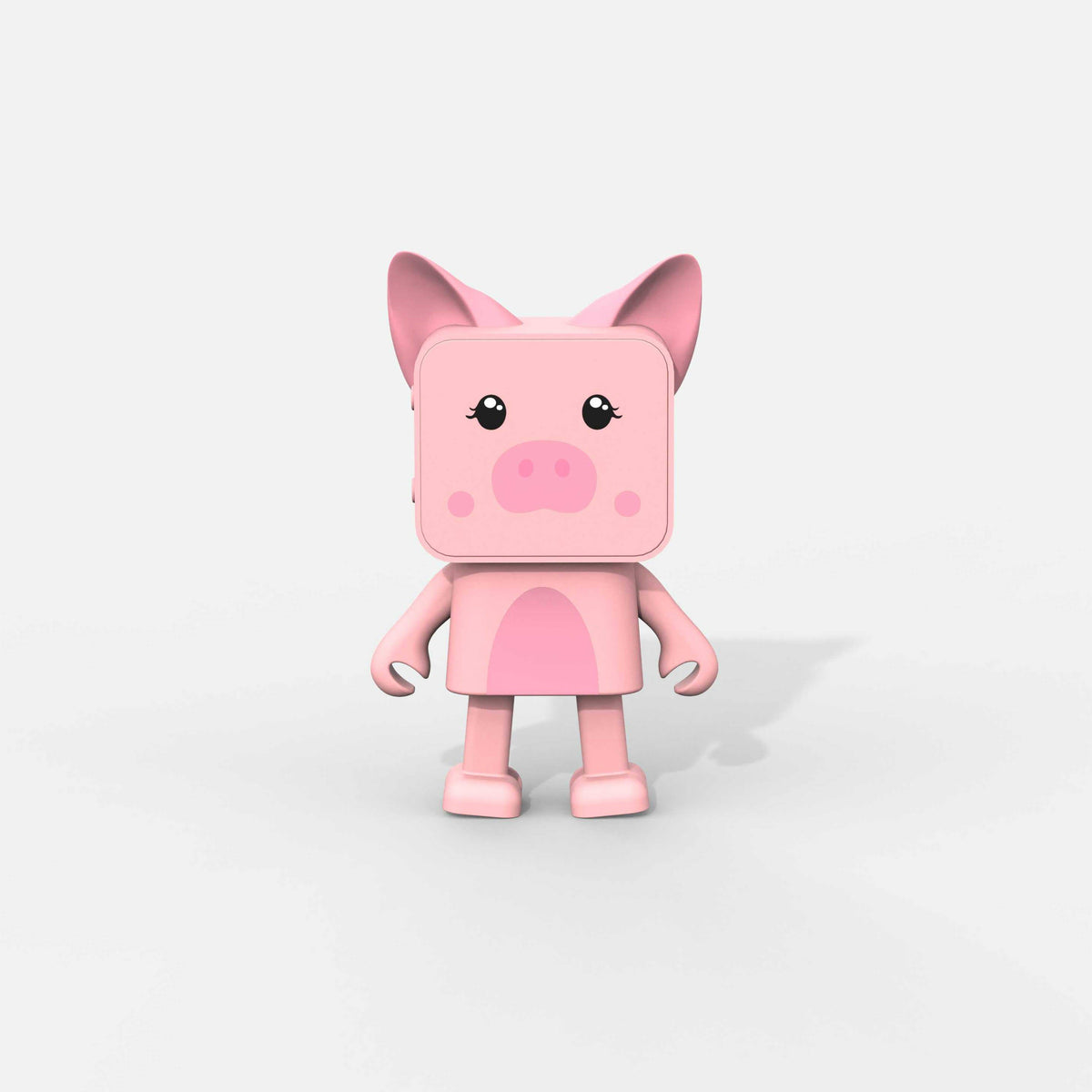 Enceinte Dancing Animal cochon rose MOB, enceinte sans fil qui danse en musique