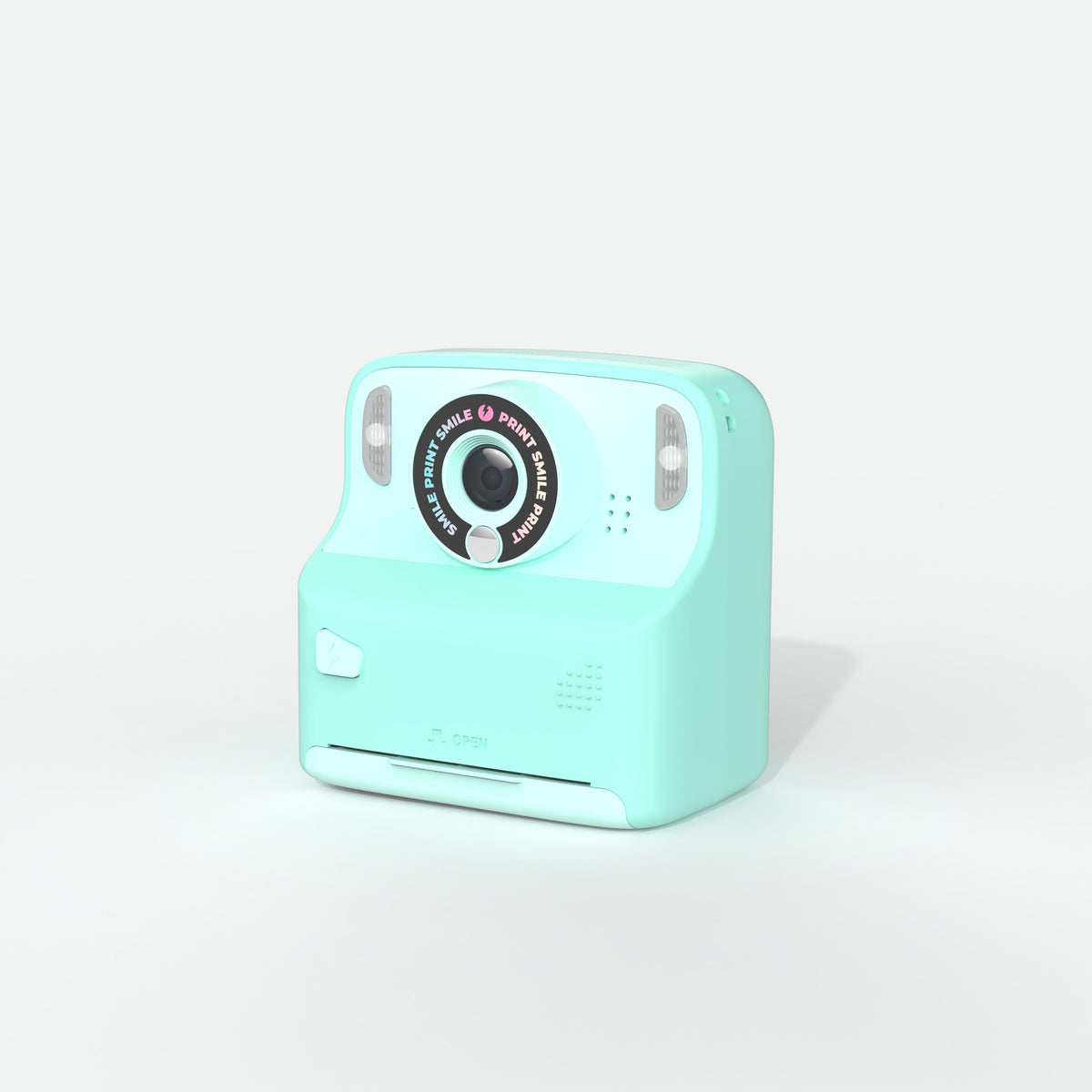 Appareil photo enfant Pixiprint turquoise MOB, 30 filtres et animations