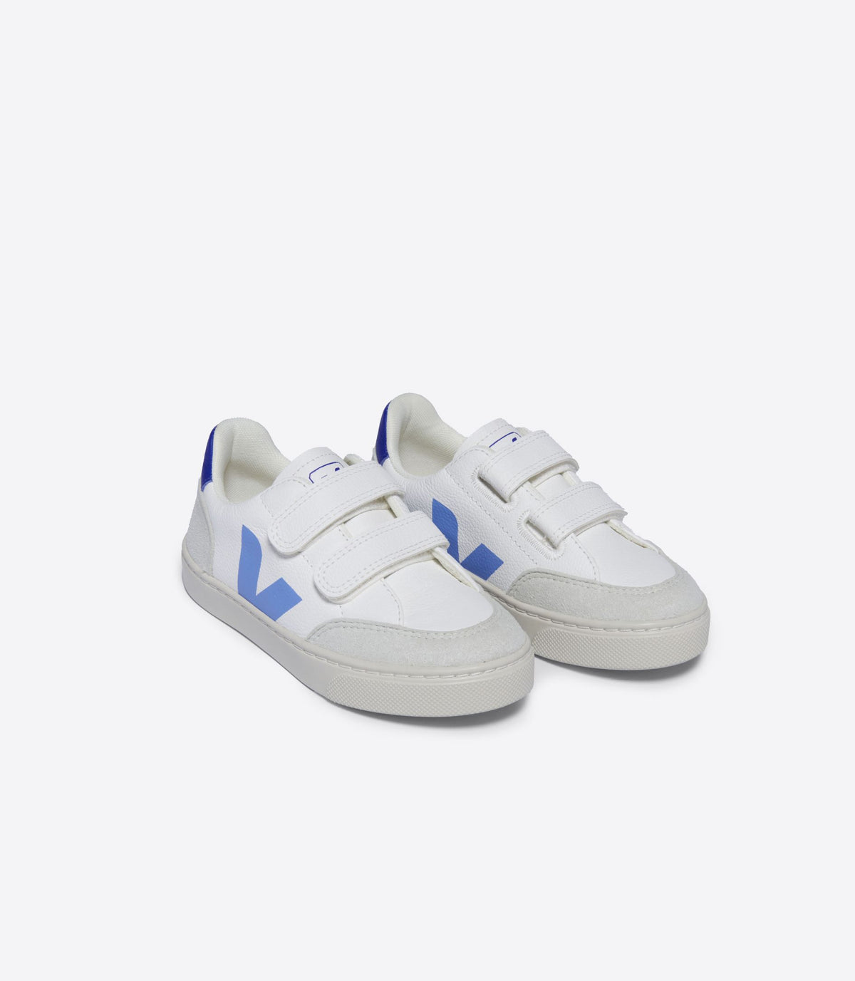 V-12 Chromefree Leather White Aqua Paros