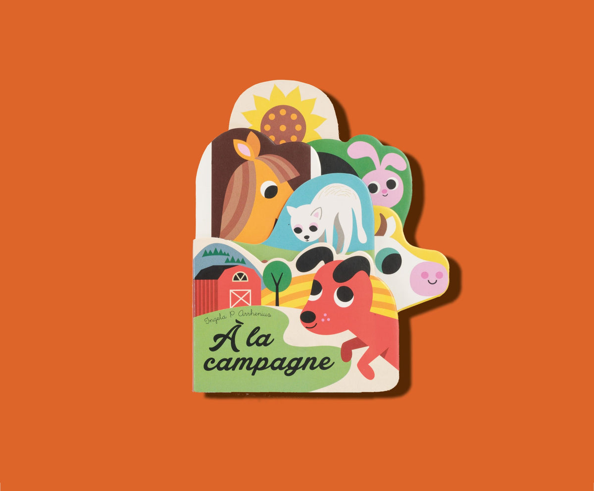 Imagier bébé tout-carton À la campagne de Ingela P Arrhenius, Marcel &amp; Joachim : animaux de la ferme et potager