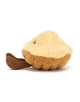 Peluche Amuseables Margaux Madeleine Jellycat, de profil, avec ses bottines