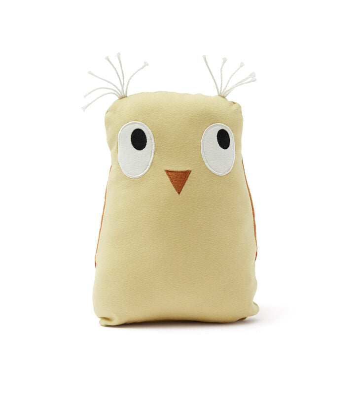 EDVIN green owl plush toy