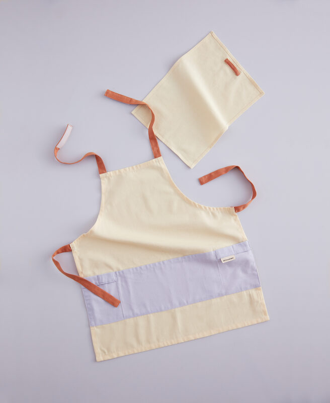 KID'S HUB light yellow apron set
