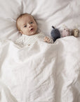 Doudou mouchoir Dino lin beige NEO