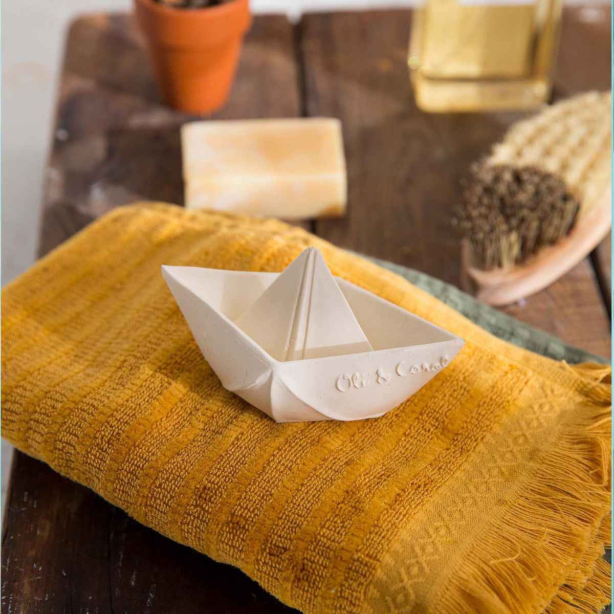 Bateau Origami Blanc