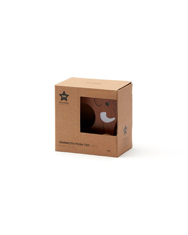 NEO brown mammoth pull toy
