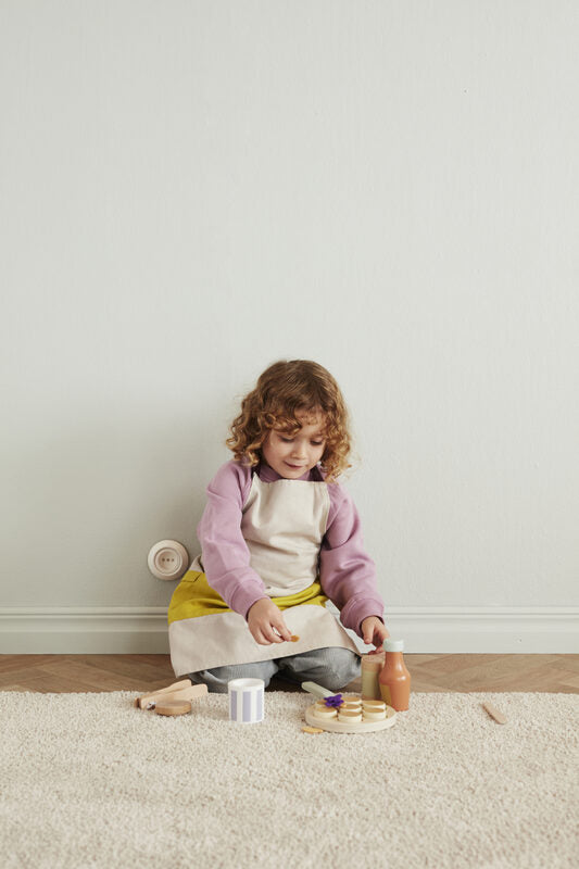 KID'S HUB grey apron set