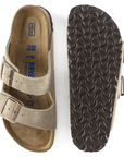 Arizona Soft Footbed Suede Leather - Taupe
