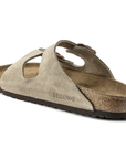 Arizona Soft Footbed Suede Leather - Taupe