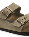 Arizona Soft Footbed Suede Leather - Taupe