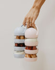 SoMiMi - la boîte doseuse XL transparente pour les déplacements - Blue Sky