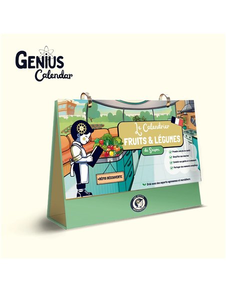 Genius Calendar – calendrier éducatif enfant Les Petits Architectes