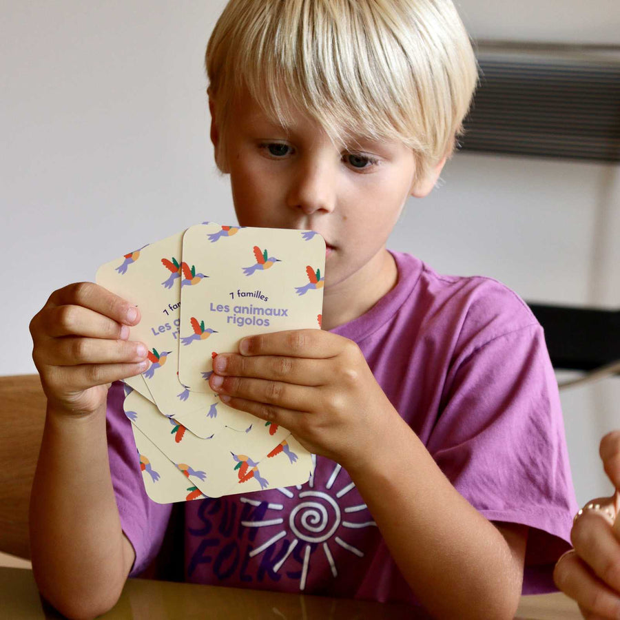 Jeu de 7 familles - Les Animaux Rigolos - ANIMAUX