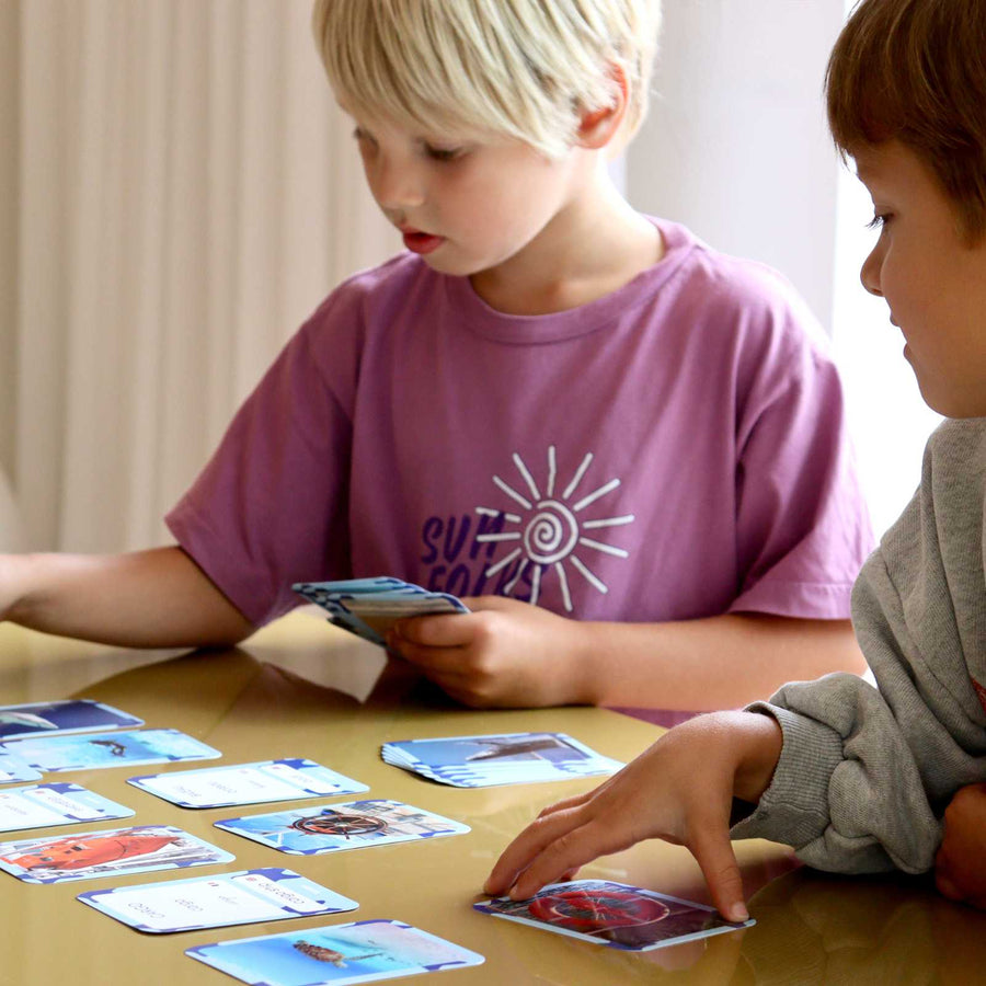 Cartes Flash - Matériel de vocabulaire, lecture et écriture - MERS & OCÉANS
