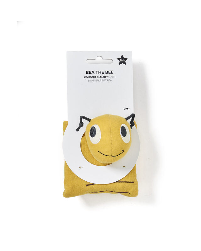 EDVIN Bea the bee comforter/blanket toy