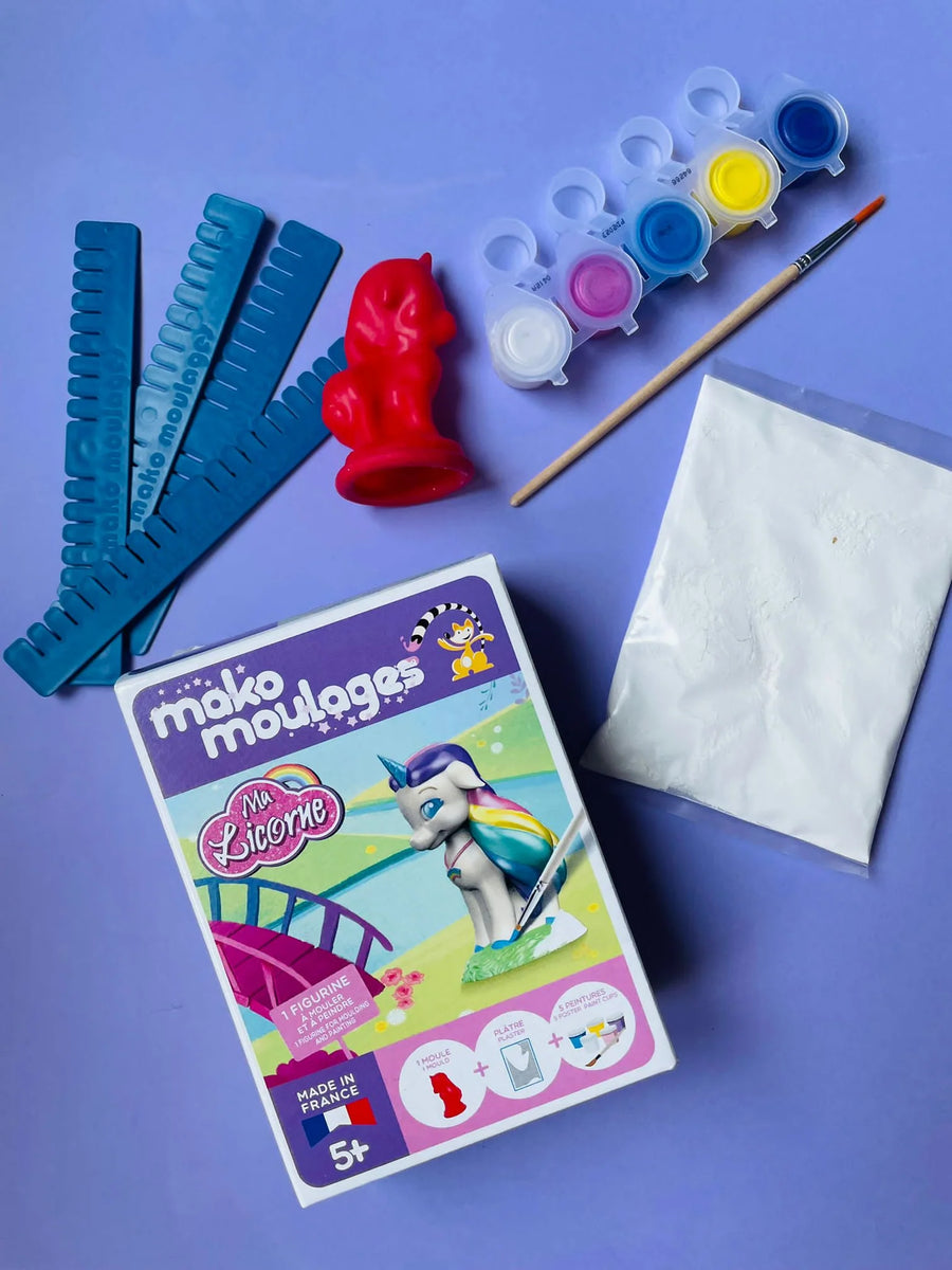 Mako moulages Ma licorne Arc-en-ciel