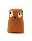 EDVIN rust owl plush toy