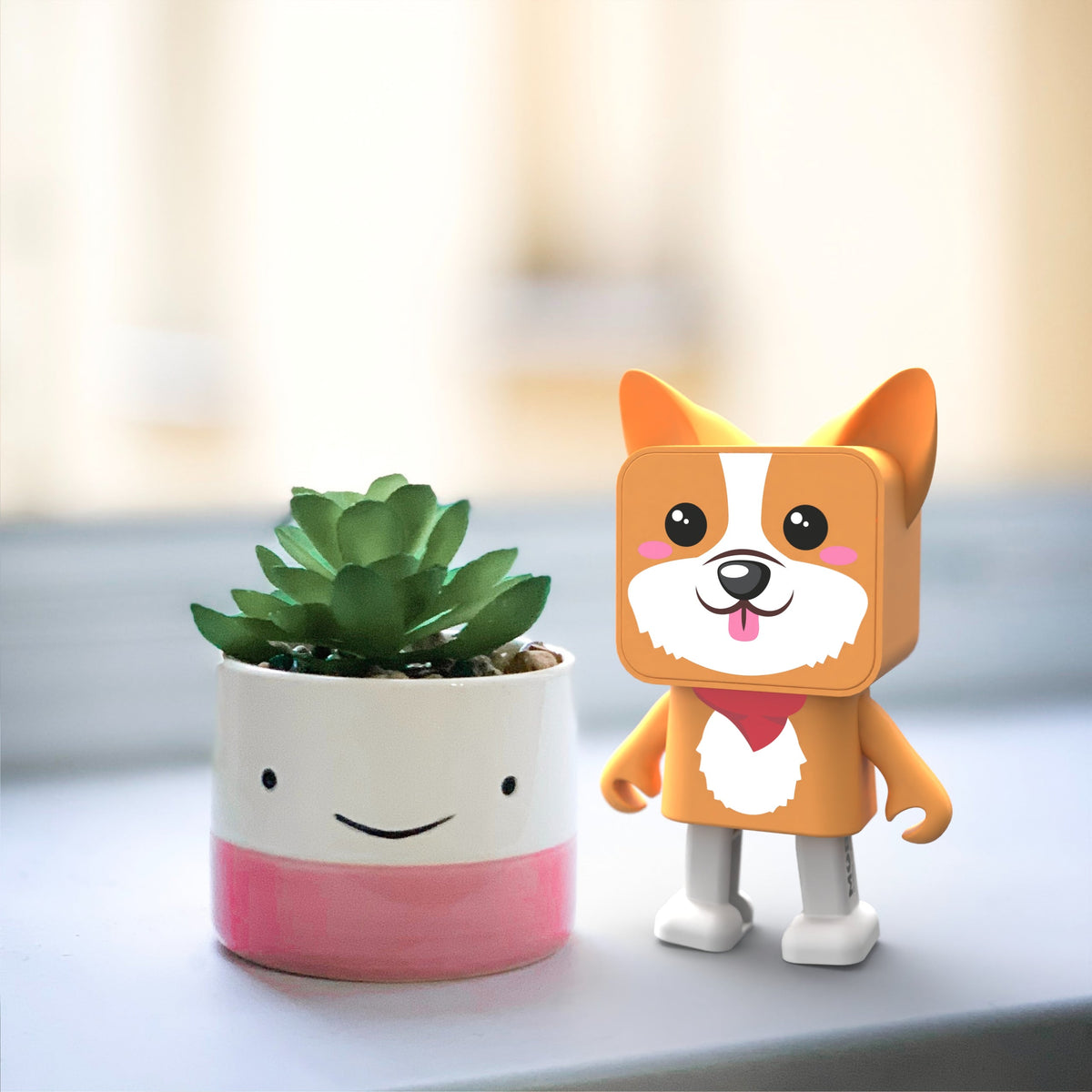 Dancing Animal Corgi MOB, deux modes de danse, rapide ou lent