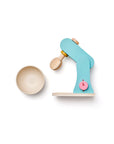 Blue stand mixer